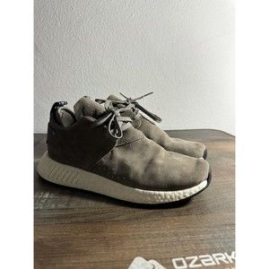 Adidas Originals NMD C2 Taupe Brown Casual Sneakers Shoes BY9913 Men's Size 9